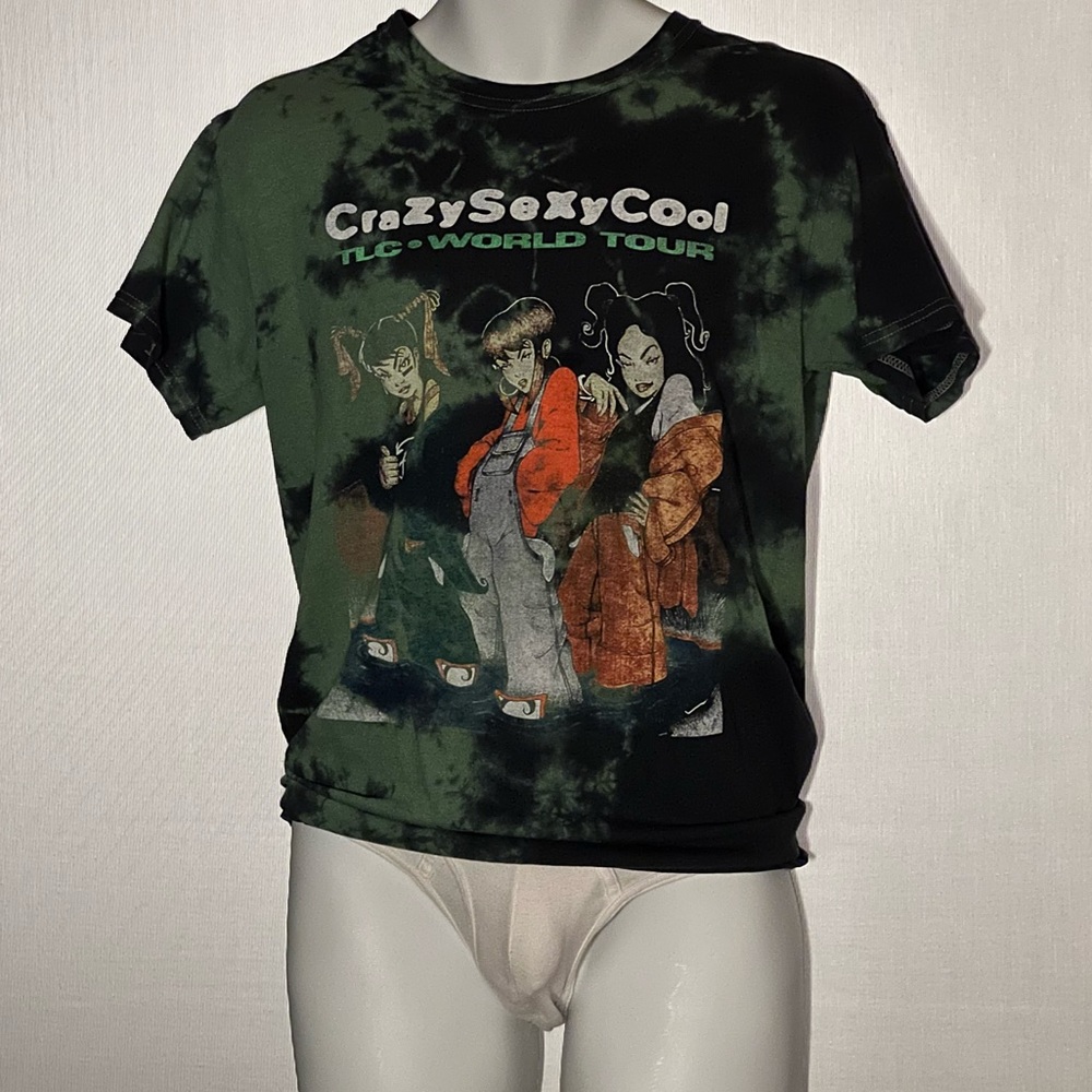 TLC crazy sexy cool tie-dye T-shirt